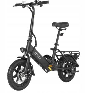 14" Składany miejski rower elektryczny DYU C3 250W 25km/h 36V7.5AH CITY EBIKE